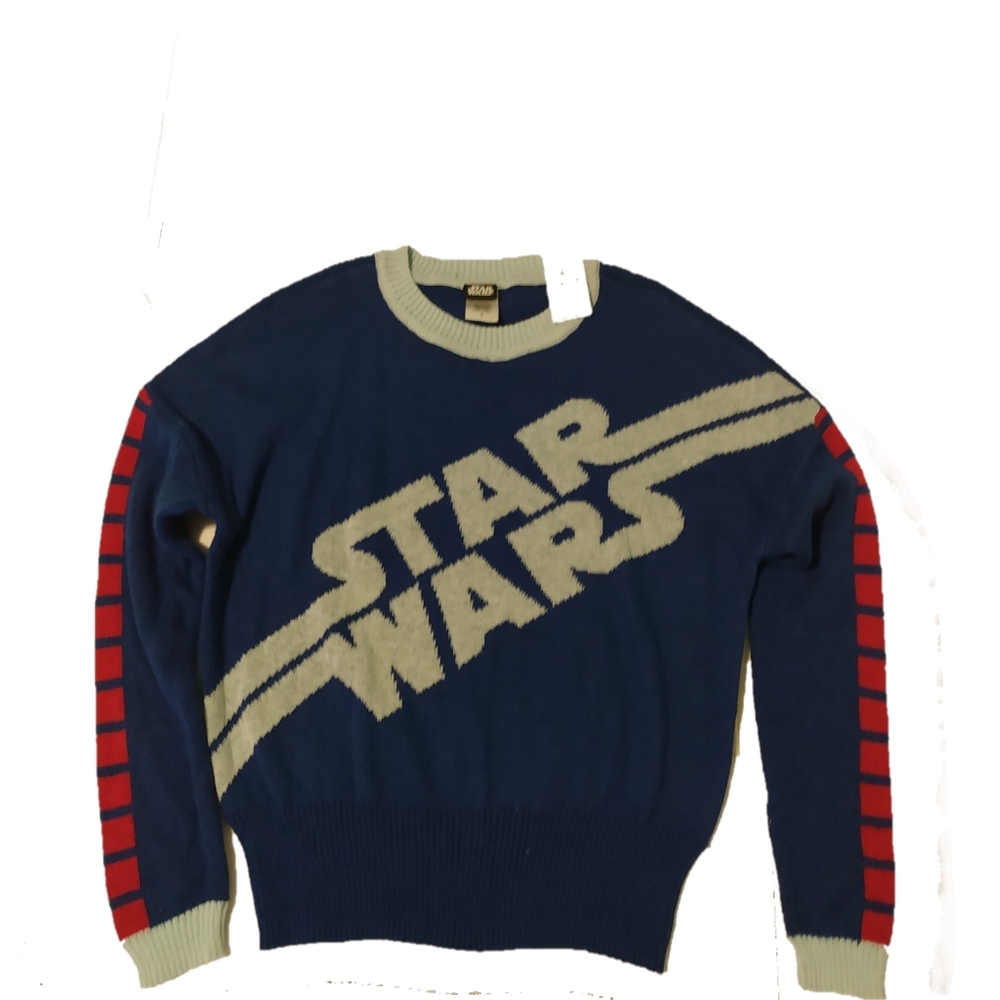Star wars Crew-neck graphic sweater-juniors Blue